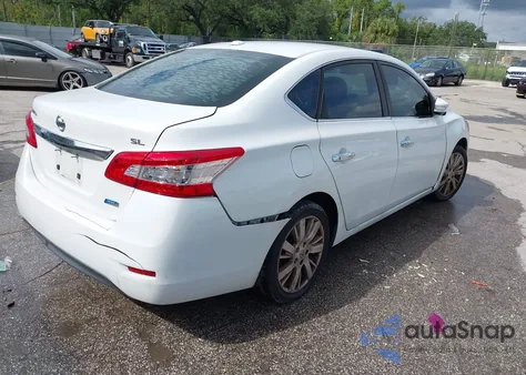 2014 Nissan Sentra Sl из США, поврежденный, VIN 3N1AB7AP3EY252036